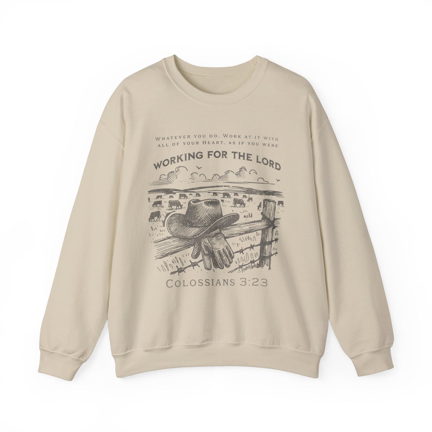 Working for the LORD - Unisex Sweatshirt