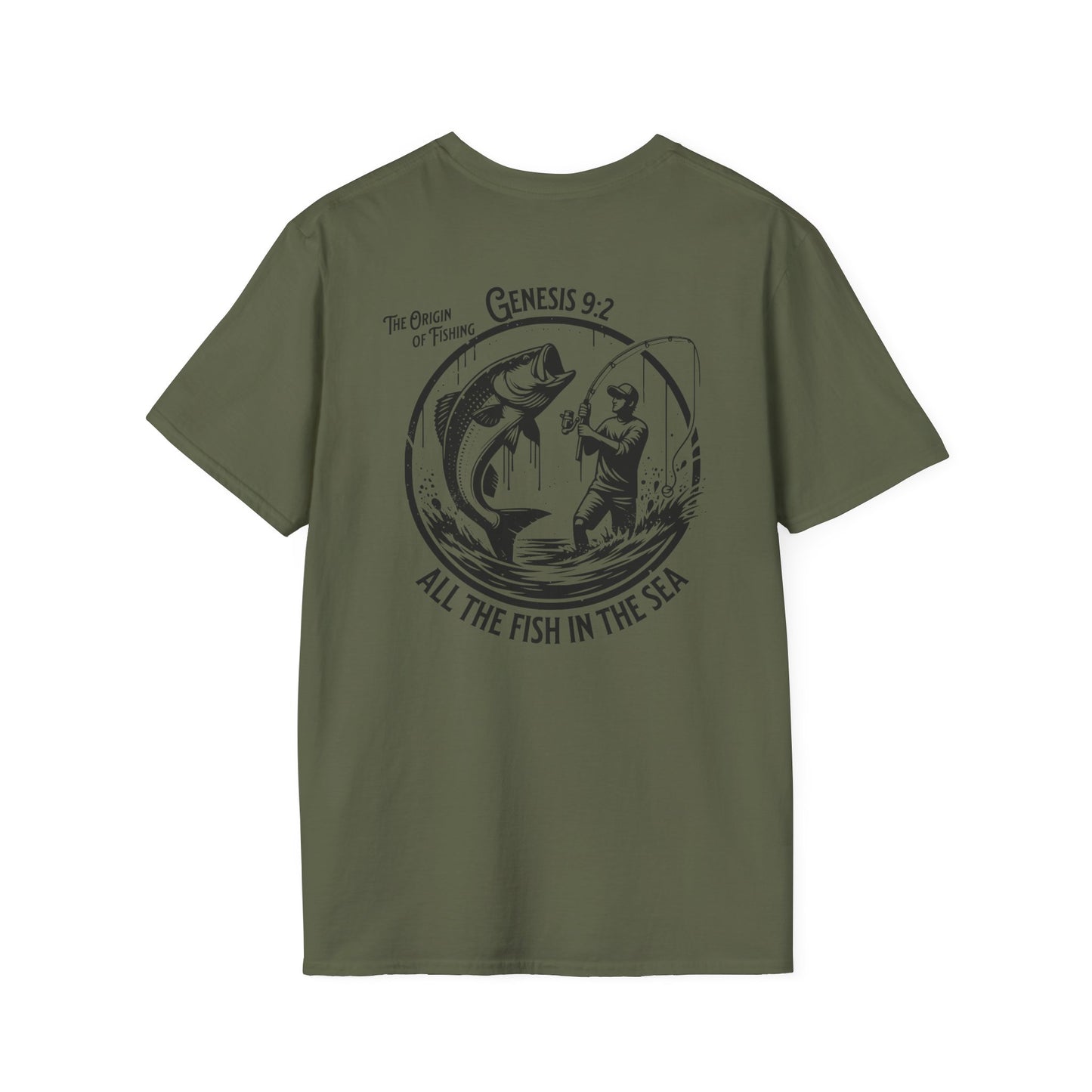 Origin of Fishing - Unisex T-Shirt